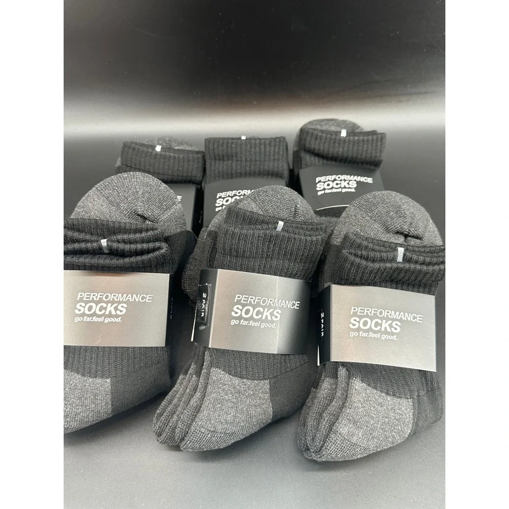 Cotton Crew Socks Work HikingThermal Warm Boot Sock‎ Cushioned Moisture Athletic